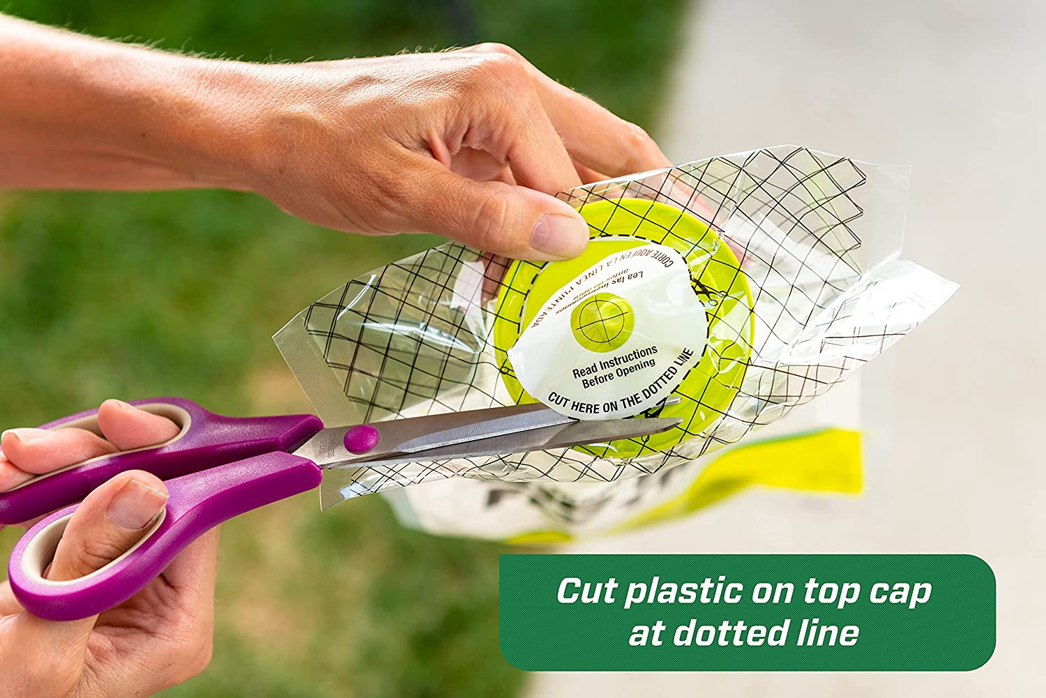 Rescue! Big Bag Fly Trap &ndash; Disposable, Outdoor Use - 4 Traps image number 1