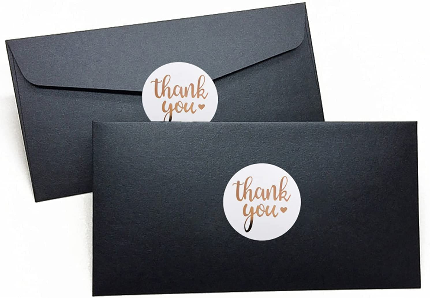 Thank You Sticker Roll, 1 Inch Gold Thank You Stickers Lables for Baking Packaging, Thank You for Supporting My Small Business Stickers 500Pcs image number 2
