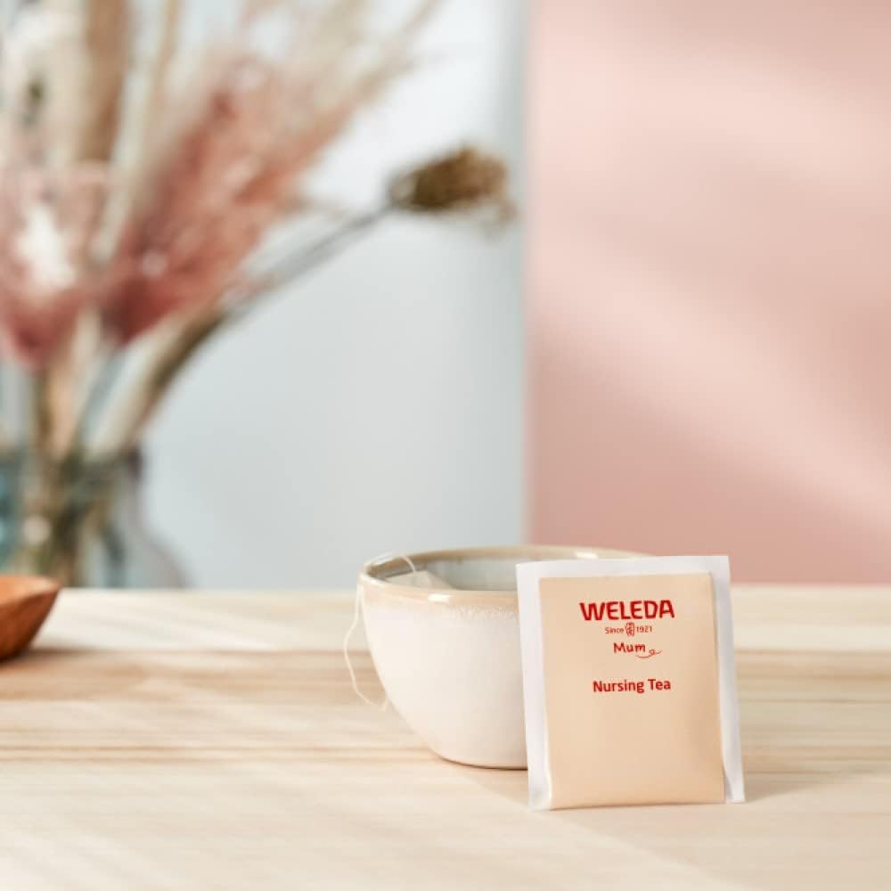 WELEDA Nursing Tea 40G | Breastfeeding Organic Tea with Fennel & Fenugreek Seed | 20 Teabags image number 2