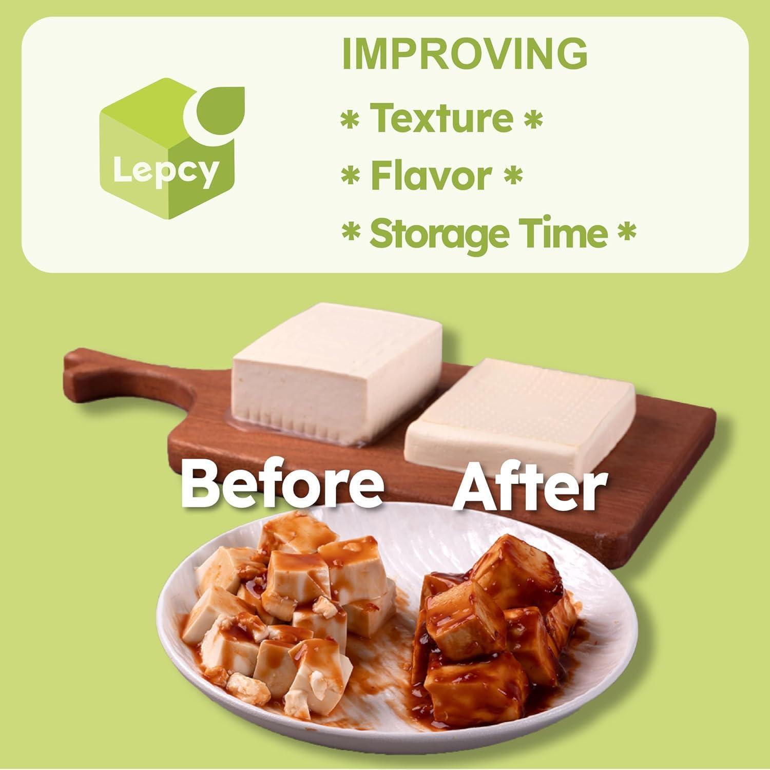 Adjustable Tofu Press, Food Strainer System for All Kinds of Tofu and Cheese with Drainage, Adjustable Knob Easily Remove Water from Tofu,Dishwasher Safe & Bpa-Free,Elevate Your Dishes - Green