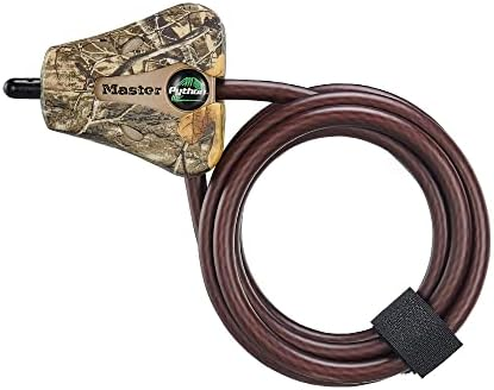 Master Lock 8418D Python Cable Lock with Key, 1 Pack image number 2