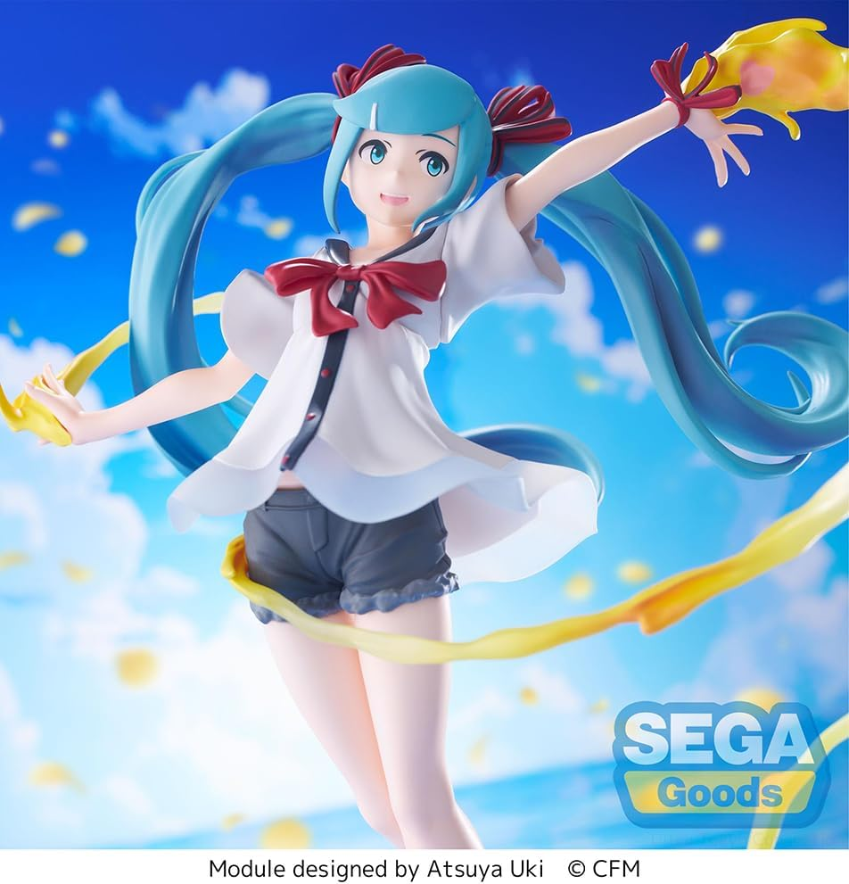 Sega Hatsune Miku: Project Diva Mega 39'S Figurizm Hatsune Miku (Shiny T.R. Ver.) PVC Figure image number 1