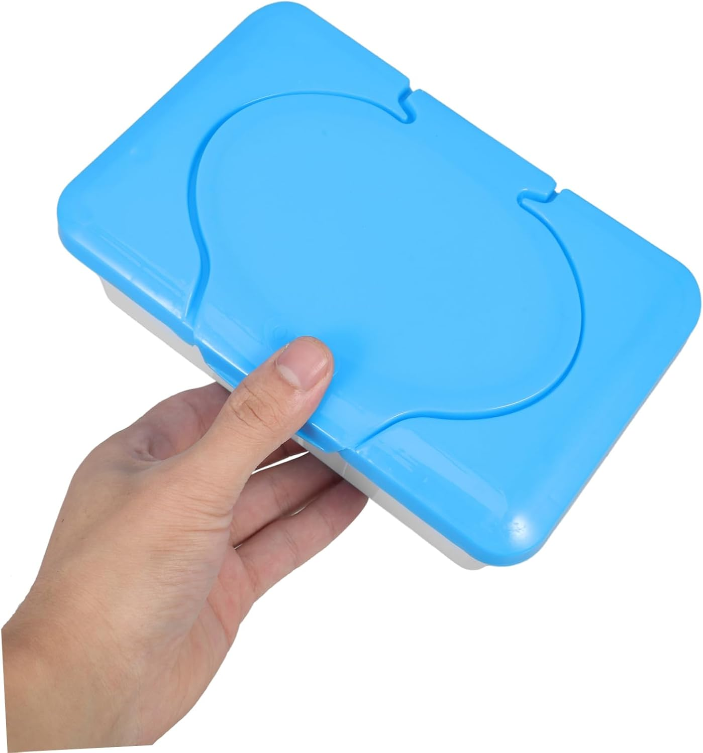 2Pcs Cleansing Towel Box Portable Wipes Dispenser Travel Plastic Nursery Organizer