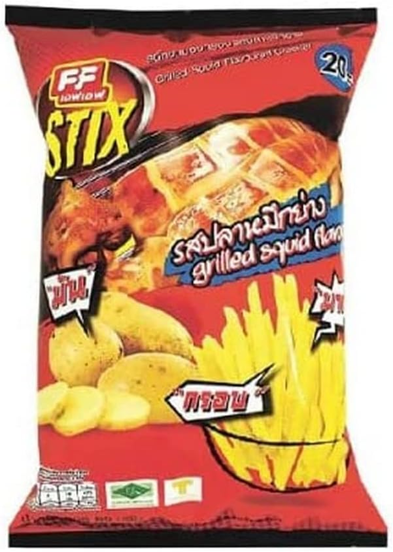 Fashion Food Stix Grilled Squid Flavoured Cracker 65 G image number 1