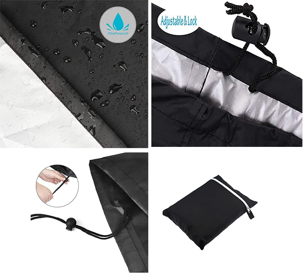 BBQ Cover Adjustable Grill Dedicated Waterproof Gas Grill Cover for Weber Char-Broil Brinkmann Tepro Etc UV &Dust Resistant Oxford Durable Material for Outdoor Indoor (Xl:67In) image number 1