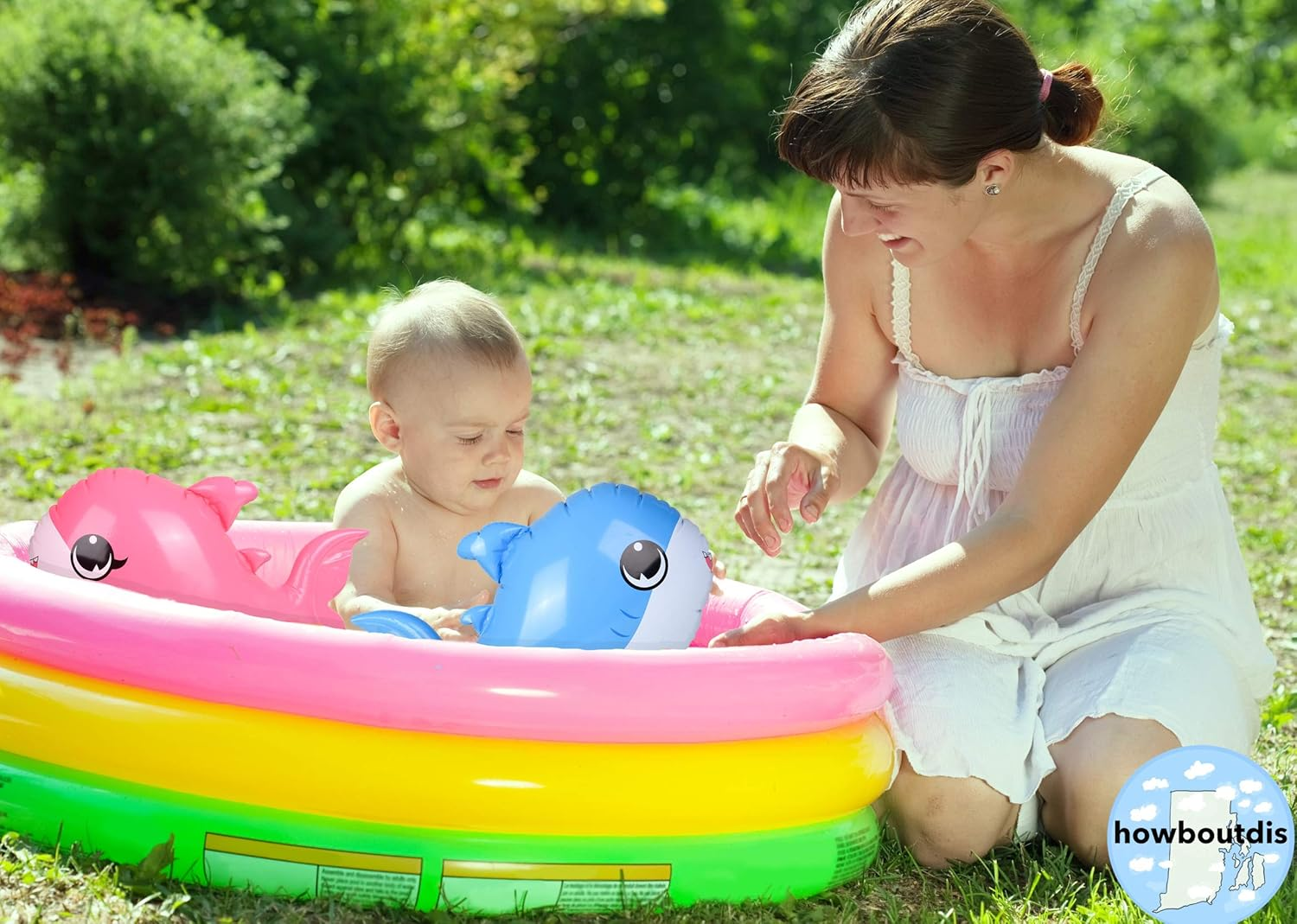 (3 Pack) of Fun Inflatable Pup Sharks- Blue, Light Blue and Pink -Perfect for Birthday Parties, Pool Parties or Even Bathtub Play! Everyone Will Love These Cute Inflates! image number 2