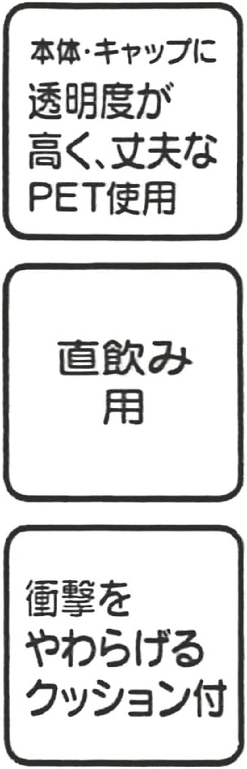 Skater PDDR5 Direct Drinking Water Bottle, Pla One Touch Bottle, 16.9 Fl Oz (480 Ml), Clear, Tomica Boys, image number 3