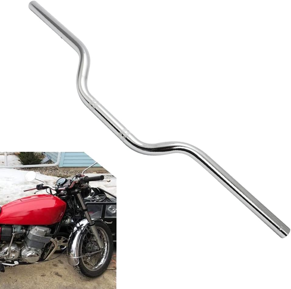7/8 22Mm Drag Style Bar Handlebar for Honda Kawasaki Suzuki Yamaha Ducati APRILLA BMW Buell Triumph image number 5