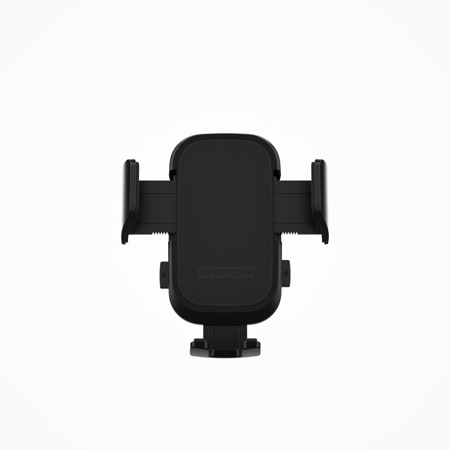 OMOTON Car Phone Holder Mount for Car Air Vent [Metal Clip], Cell Phone Holder Car Hands Free Cradle in Automobile, 360&deg; Adjustable Cellphone Vent Clamp Fit for Iphone 14 13, All Smartphones, Black image number 2