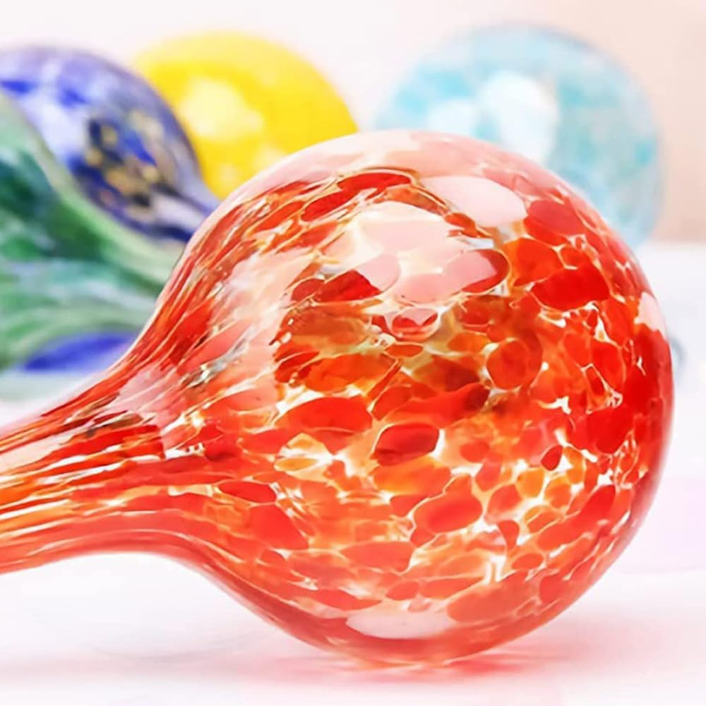 TOMVAES 6 PCS Plant Watering Bulbs,Self-Watering Globes,Garden Water Device Watering Bulbs,15 Cm Self Watering Planter Insert,Glass Plant Watering Devices for Indoor and Outdoor Plants Waterer image number 2