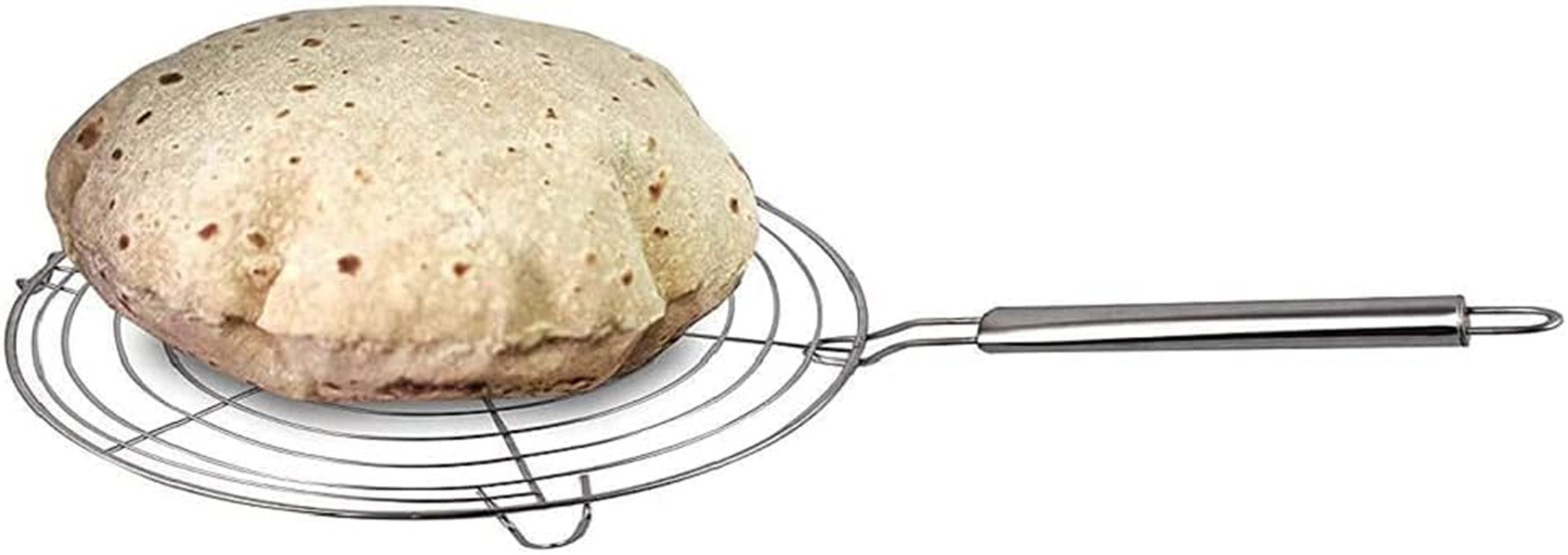 Billion Deals Stainless Steel round Roti Grill, Dia-9 Inches, Multi-Purpose for Roti Jali, Papad, Chapathi, Cooling Rack