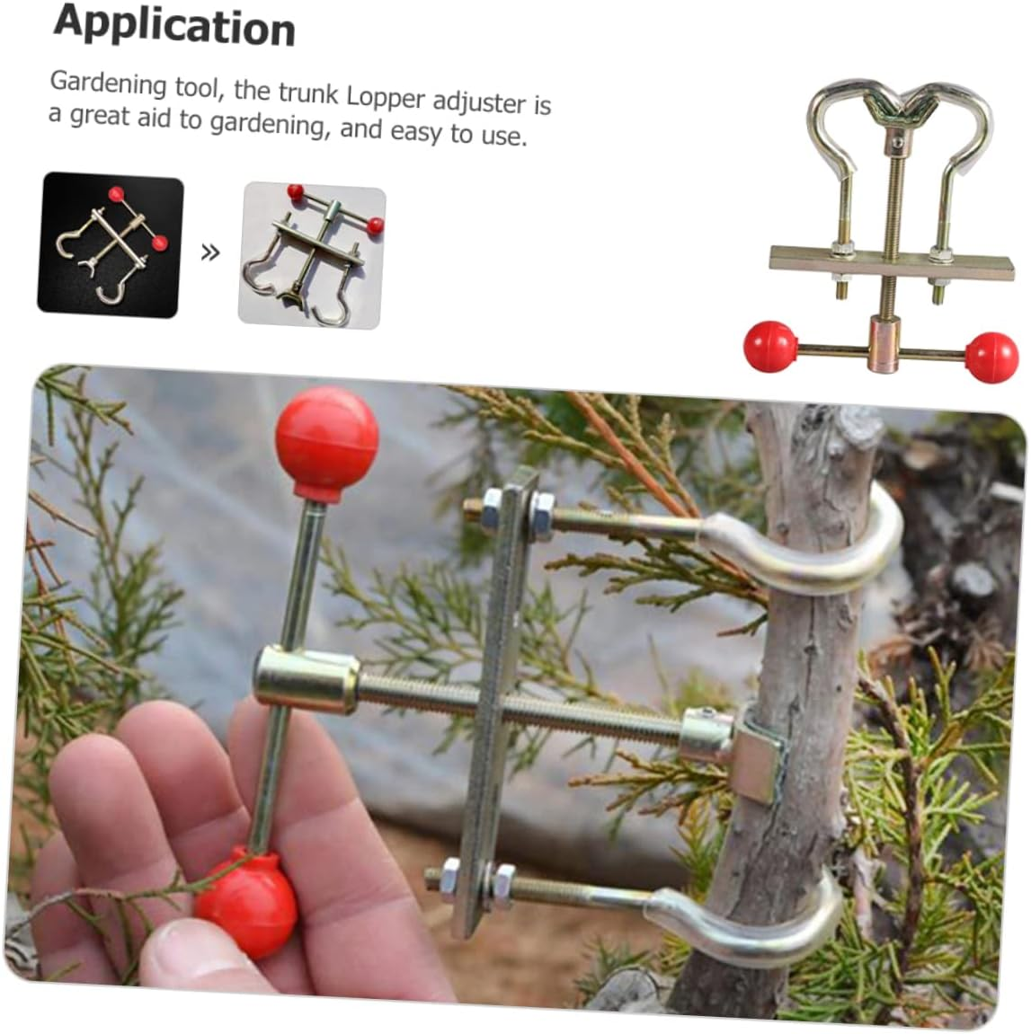 Bonsai Branch Bender and Trunk Regulator Gardening Tool for Outdoor Bonsai Care with Ergonomic Handle, Sturdy Metal Construction, Suitable for Precise Tree Branch Shaping image number 6