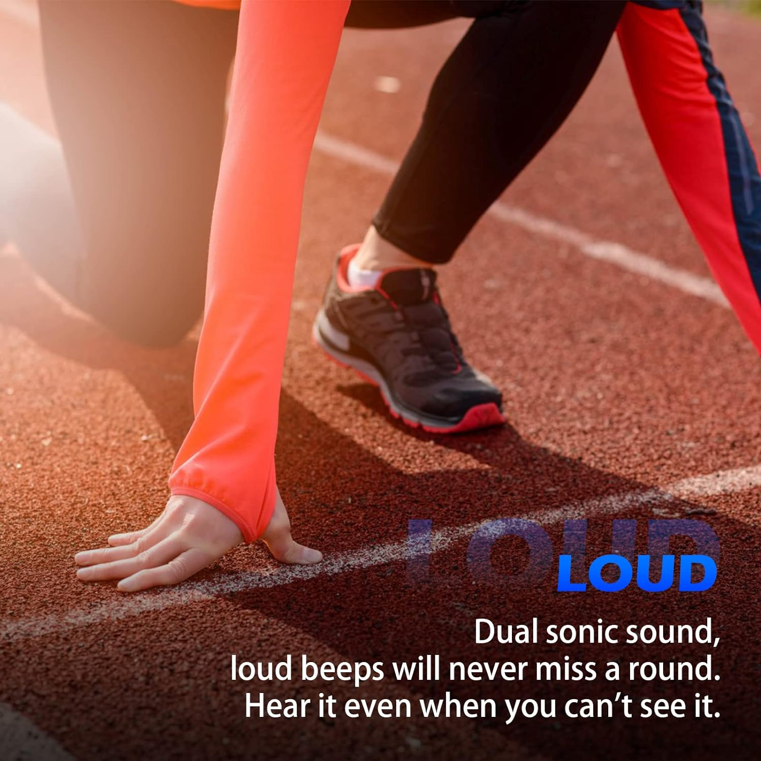 Gym Timer, Portable, Interval Timer with Rechargeable Battery and Built-In Magnet, LED Digital anti Vertigo Display, Upgraded Workout Clock for Home Gym Garage Fitness(1" Black 2)