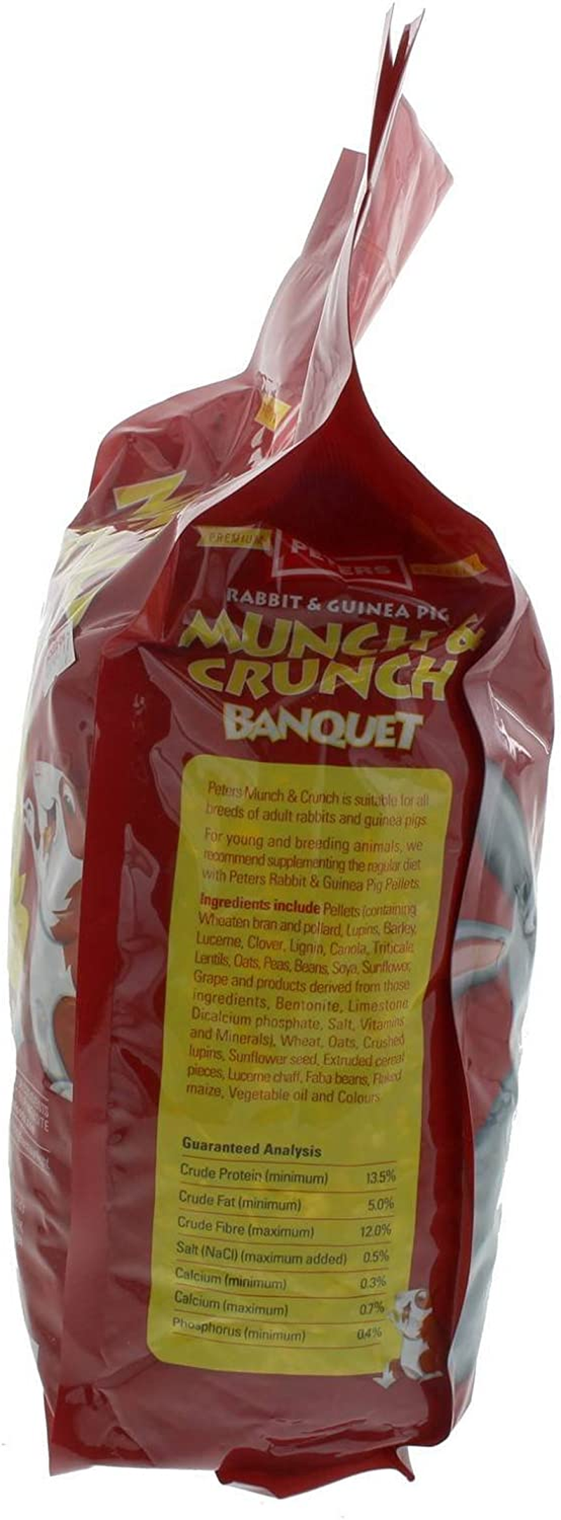 Peters Rabbit & Guinea Pig Munch & Crunch 4Kg image number 2