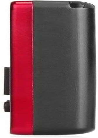 Retekess V112 Portable Pocket AM FM Radio Digital Tuning Mini Little Radios with Earphone Rechargeable Battery LCD Screen for Walk Running Kids Senior Adults (Red+Gold) - Gold+Red image number 4