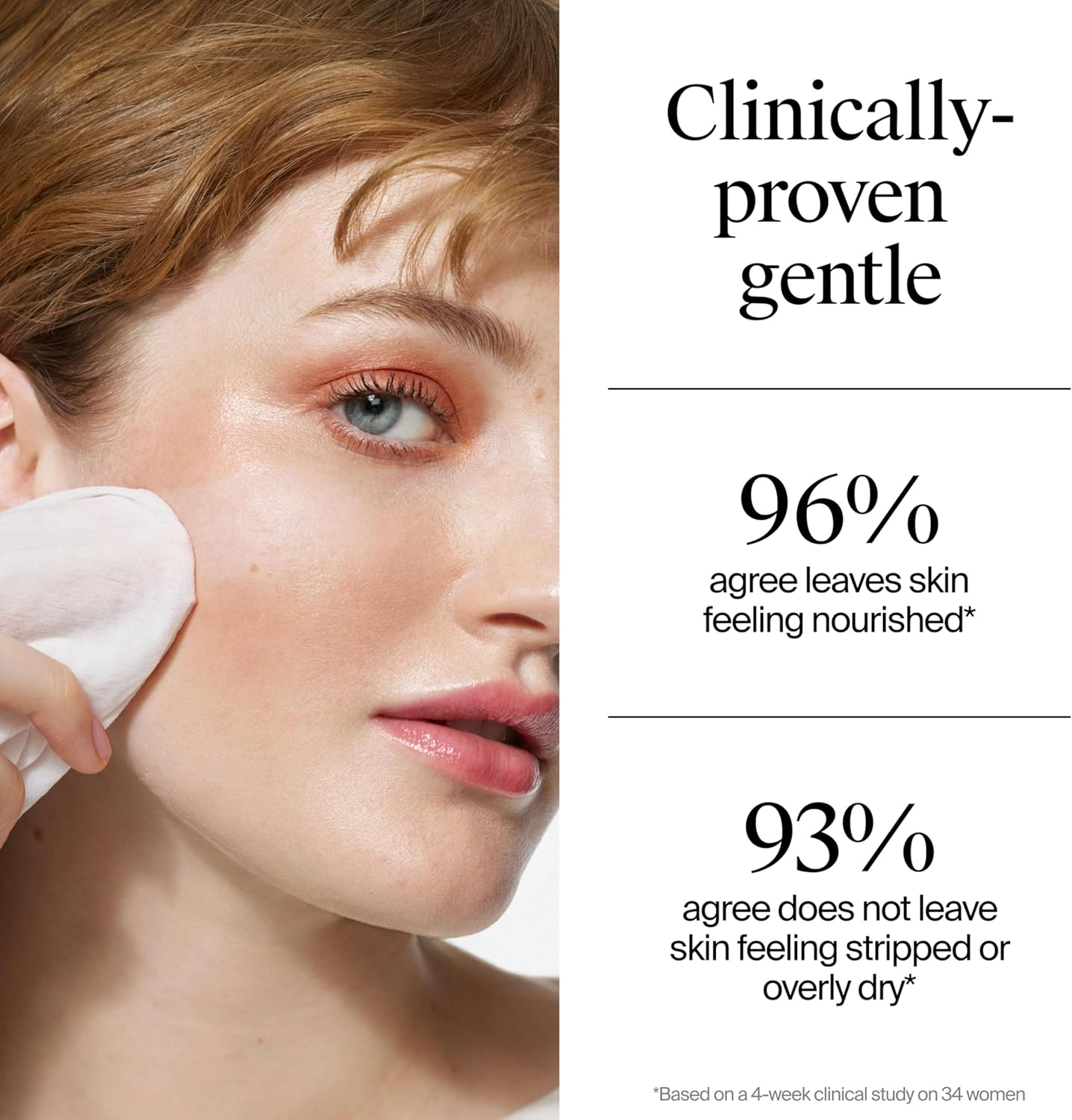 Neutrogena Fragrance-Free Makeup Remover Wipes, Daily Facial Cleanser Towelettes, Gently Removes Oil & Makeup, Alcohol-Free Makeup Wipes, Twin Pack, 2 X 25 Ct image number 2