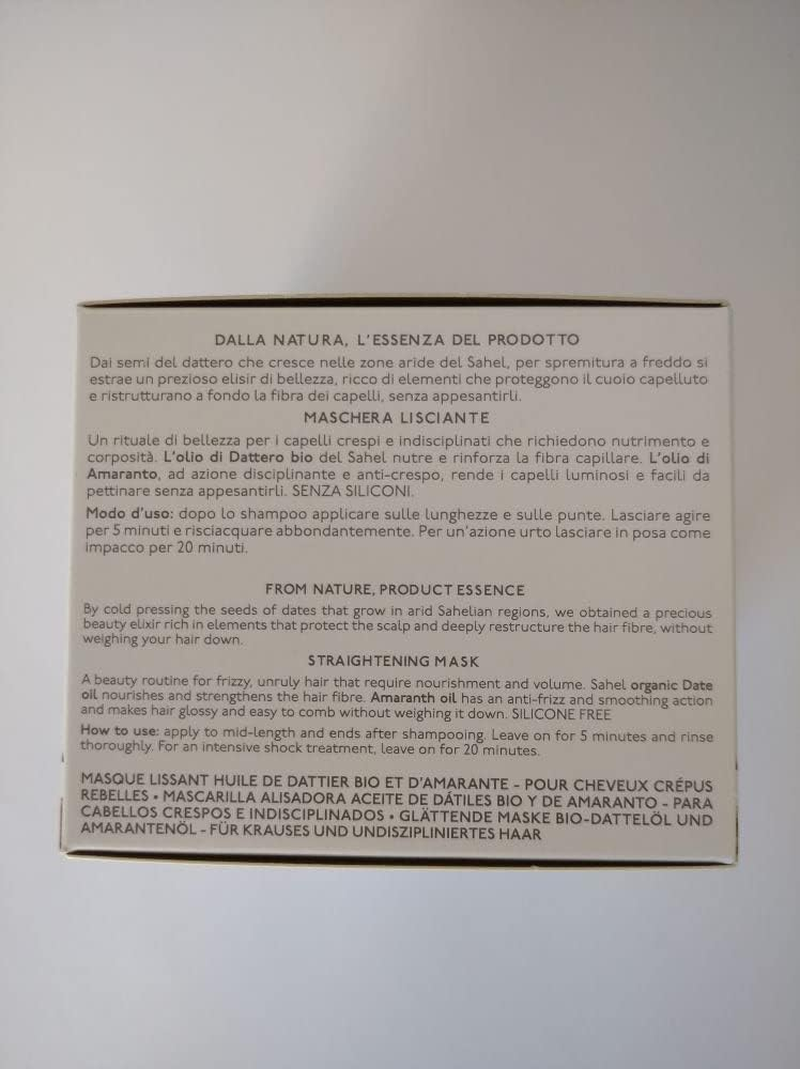 Olio Di Dattero Maschera Lisciante 200 Ml image number 4