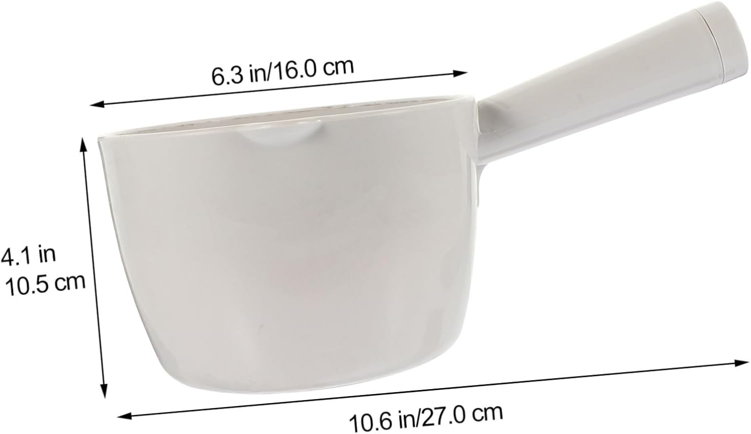 Mobestech Multi-Function Thickened Water Scoop Ladle 3Pcs Household Kitchen Bathing Water Dipper for Bathroom and Cooking Use image number 1