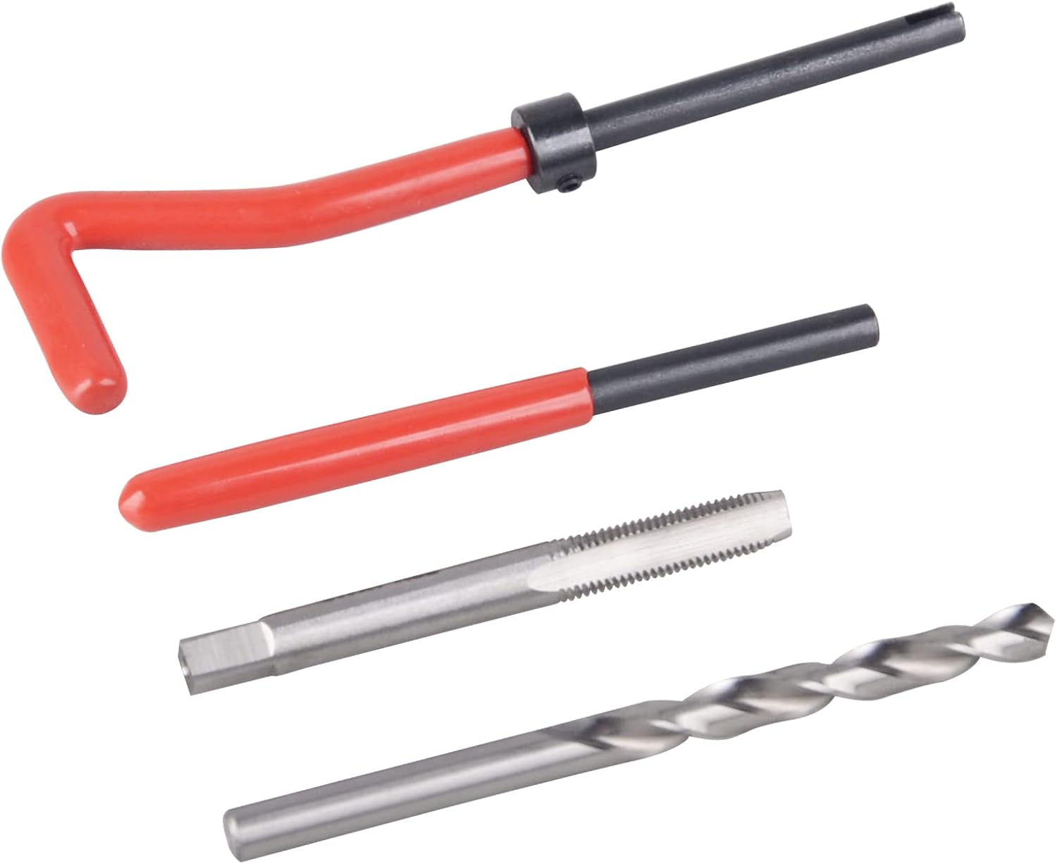 DAYUAN Details about UK New 25 Piece PC Thread Repair Insert Kit M7 X 1.0Mm Helicoil Compatible Hand Tool Set for Auto Repairing image number 4