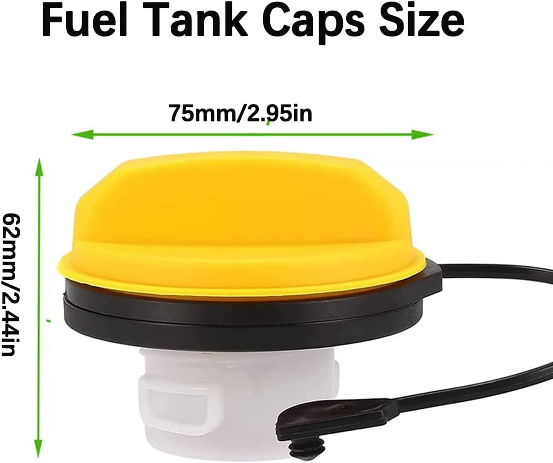 Fuel Tank Caps, Diesel Fuel Tank Filler Cap Replacement for Range Rover Discovery/Evoque/Sport, Petrol Fuel Tank Cap Covers LR053666