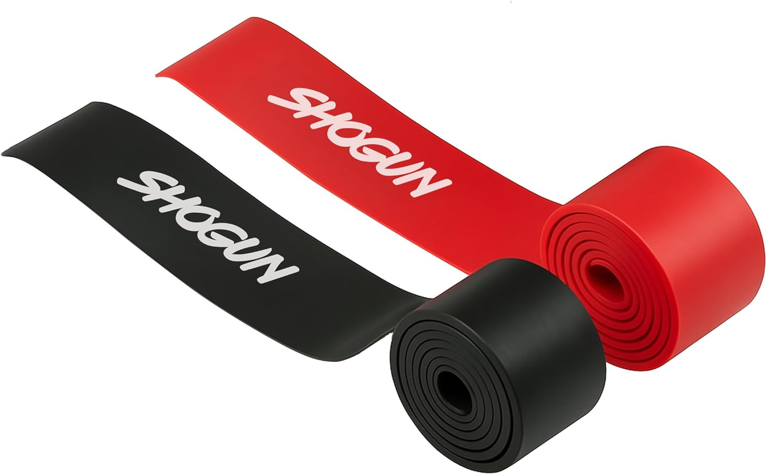 Shogun Floss Bands - 2 Pack Compression/Flossing Bands for Fitness, Muscle Recovery, Joint/Knee Pain - Exercise Wraps for Muscle Compression, Pain Relief, Accelerate Recovery & Promote Flexibility