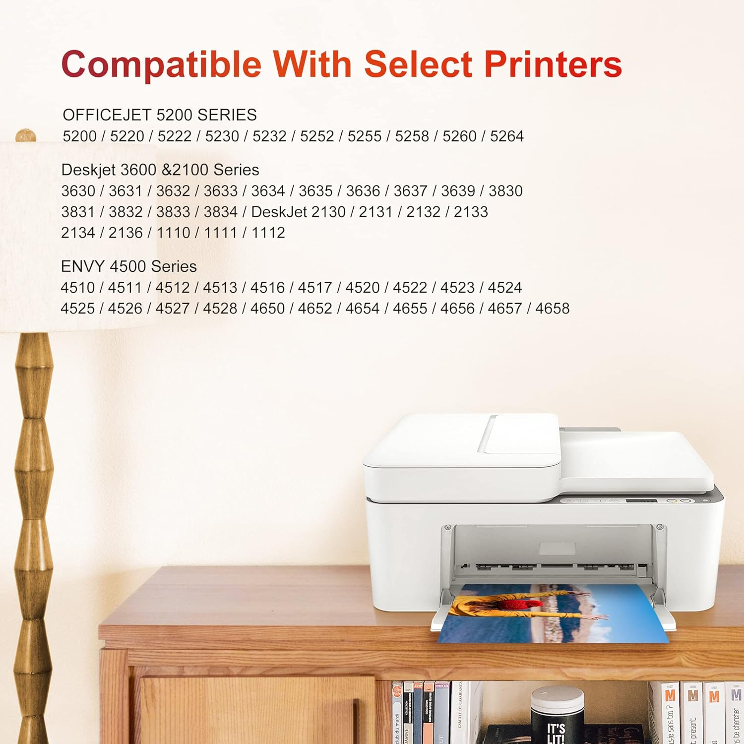Ejet Remanufactured Ink Cartridge Replacement for HP 63XL 63 XL, High Yield Work with Officejet 3830 4650 5255 Envy 4520 4512 4516 Deskjet 1112 3630 3634 3632 2132 Printer (2 Black) image number 3