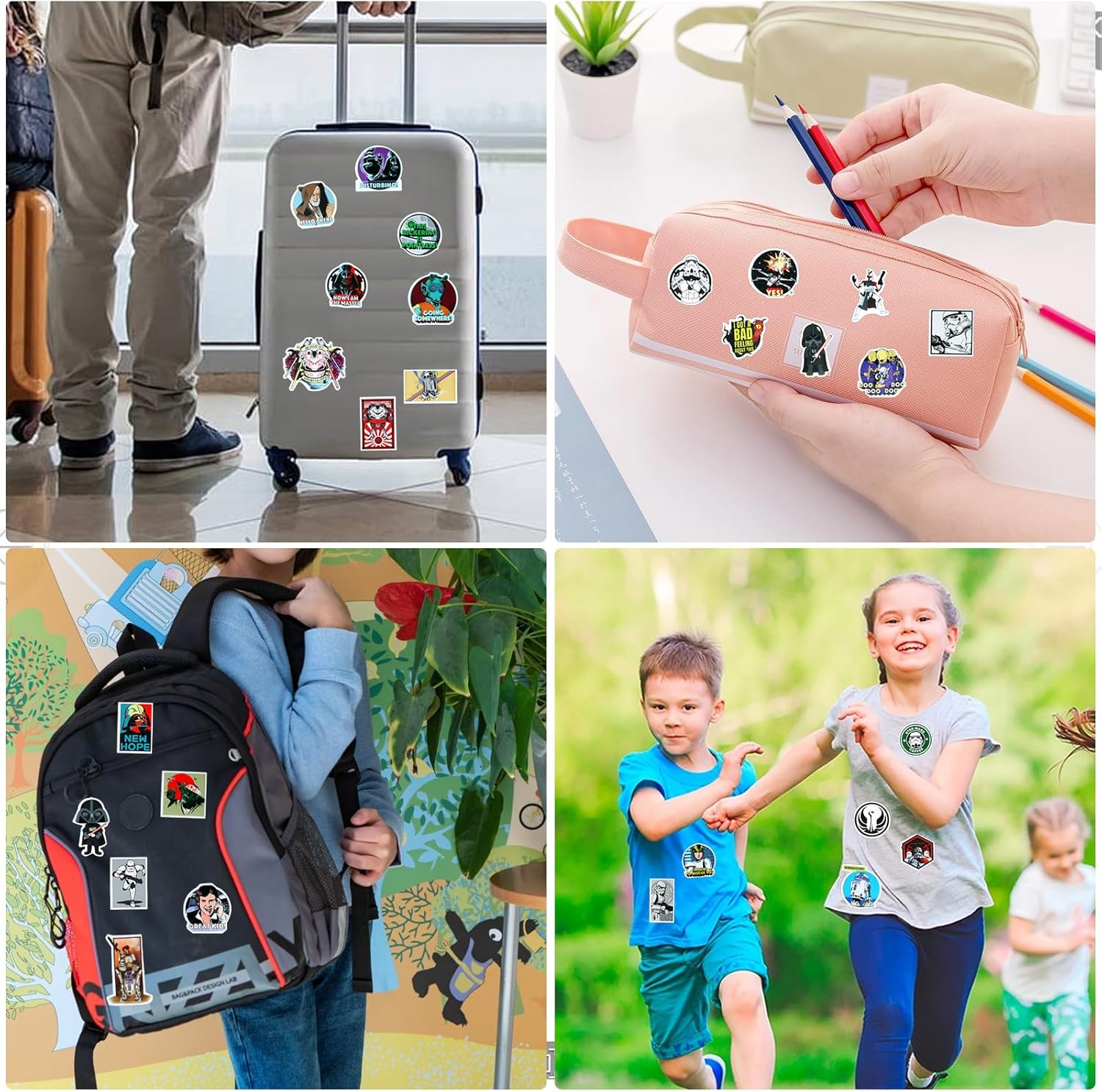 Yod Party Bags, Star War Give Aways Children'S Birthday Party Favours, Star Wars Birthday Decoration, 10 Key Chains, 10 Party Gift Packs, 12 Silicone Bracelets, 50 Stickers for Children 82 Pieces