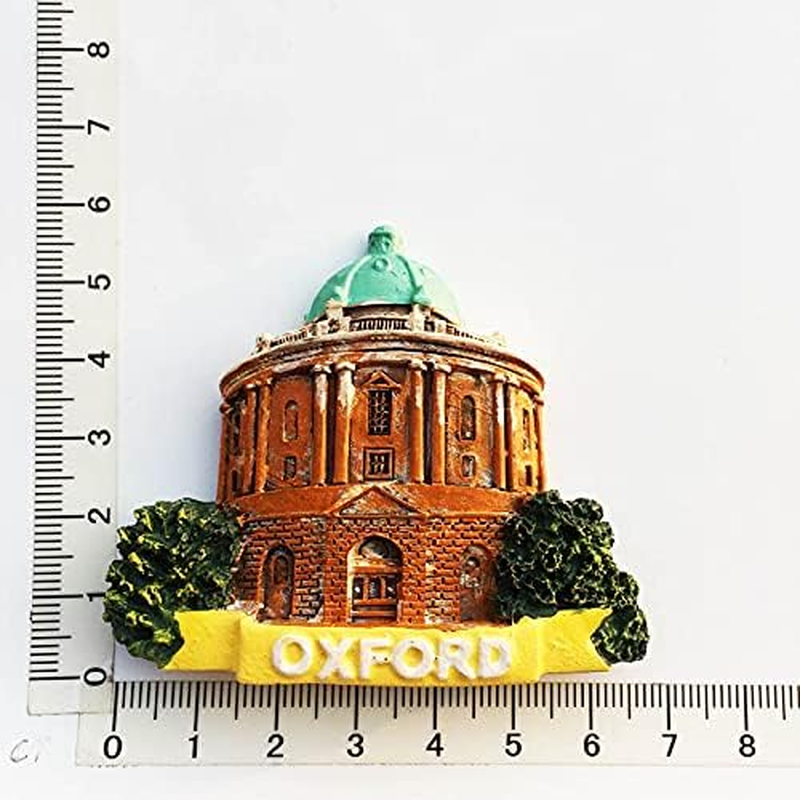 (Oxford, UK) Fridge Magnet,Creative Travel Commemorate Crafts 3D Ornaments Magnetism Resin Material Refrigerator Stickers image number 1