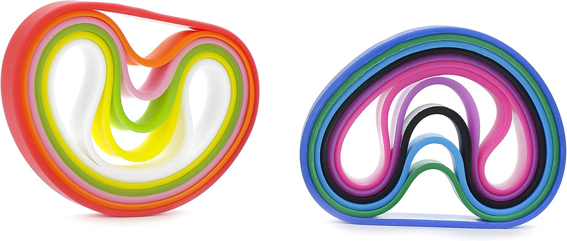 Silicone Wristbands Rubber Bracelets Charms Adult 12Pcs Mixed Colors Blank Sports Bands for Woman Men Assorted 12 Colors Customizable image number 5