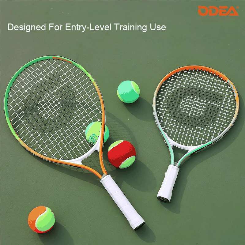 Odea Stage 3 Apple 3 Low Compression Tennis Balls - Slower Speed, Reduced Bounce, Ideal for Beginner image number 2