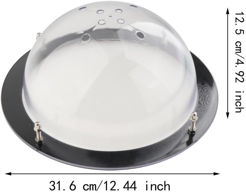 MYCENSE Dog Fence Window Viewer Transparent Doggie Fence Window Acrylic Dome for Yard, Garden, Outdoor, Tree House, Reduced Boredom image number 1