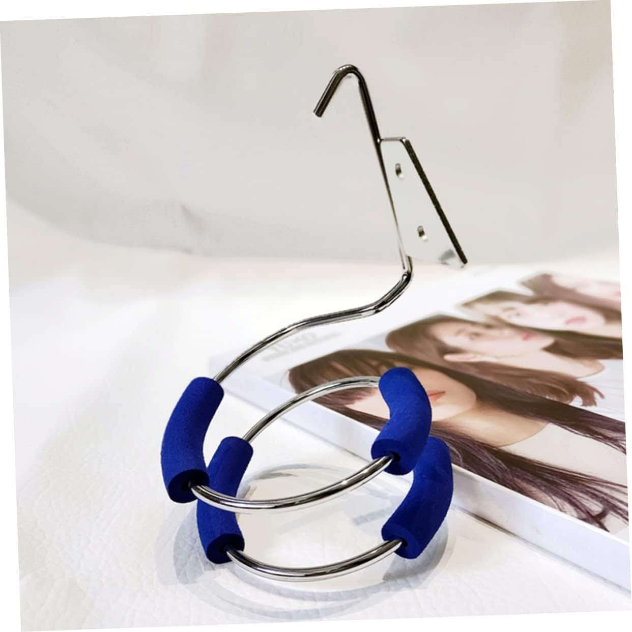 Hair Dryer Holder Rack Wall-Mounted Hair Dryer Stand Stylish Storage for 2Pcs Set image number 1