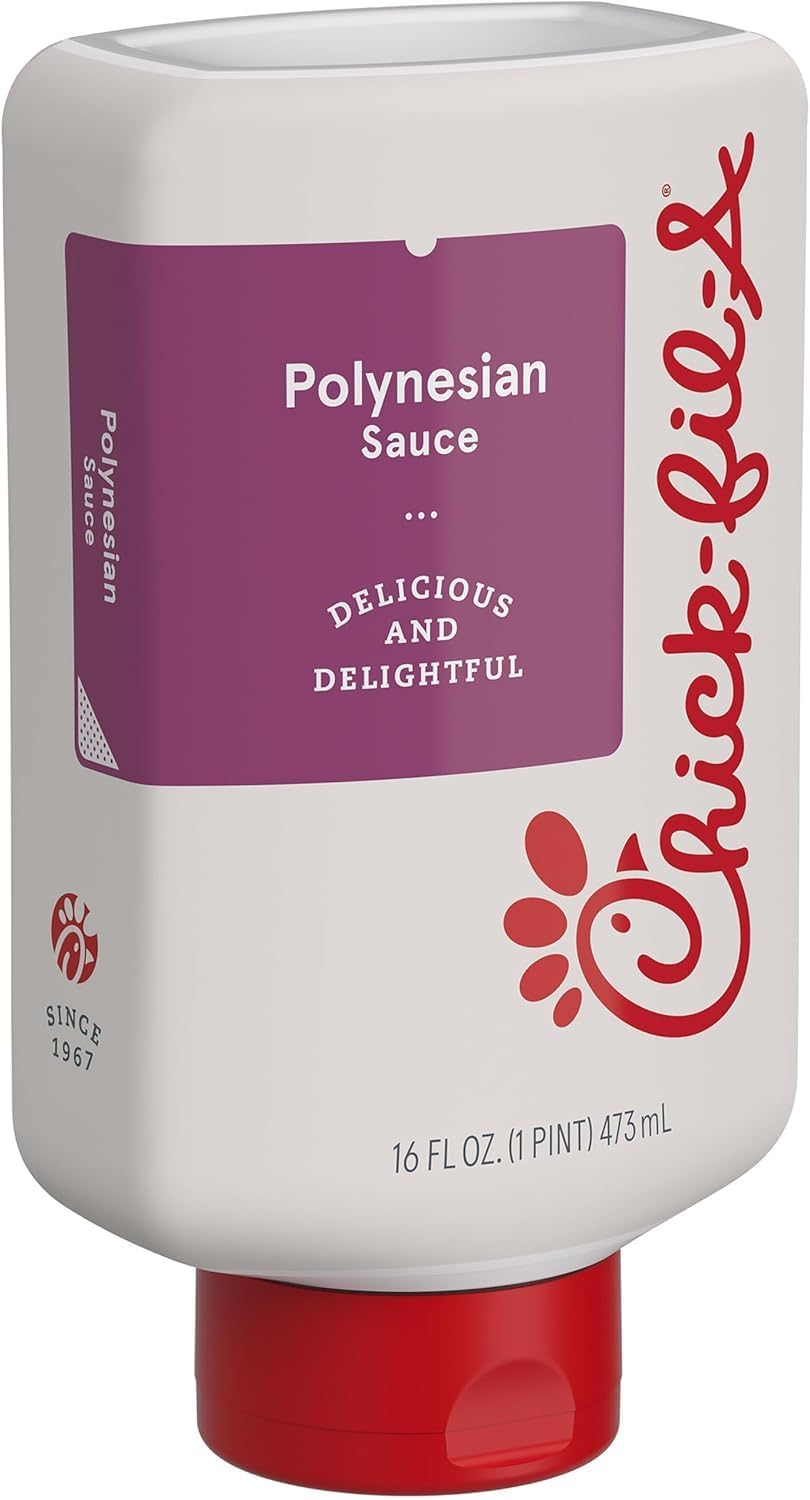 Chick-Fil-A Dipping Sauce, Polynesian Flavor, One 16 Oz (473 Ml) Squeezable Bottle image number 3