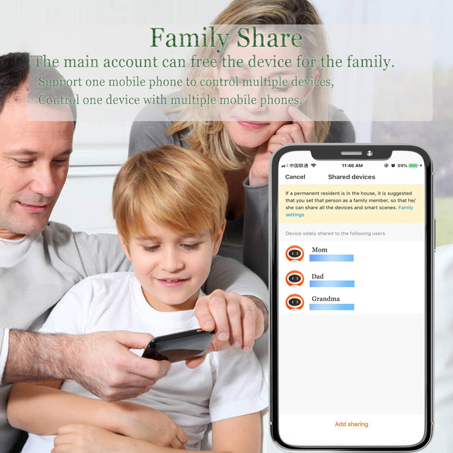 XENON Zigbee Smart Plug Mini, Wifi Outlet for Home Automation, Remote & Voice Control, Compatible with Alexa, Google, Home Assistant, and Smartthiiings, 2 Pack - Wifi-732-2 Pack image number 2