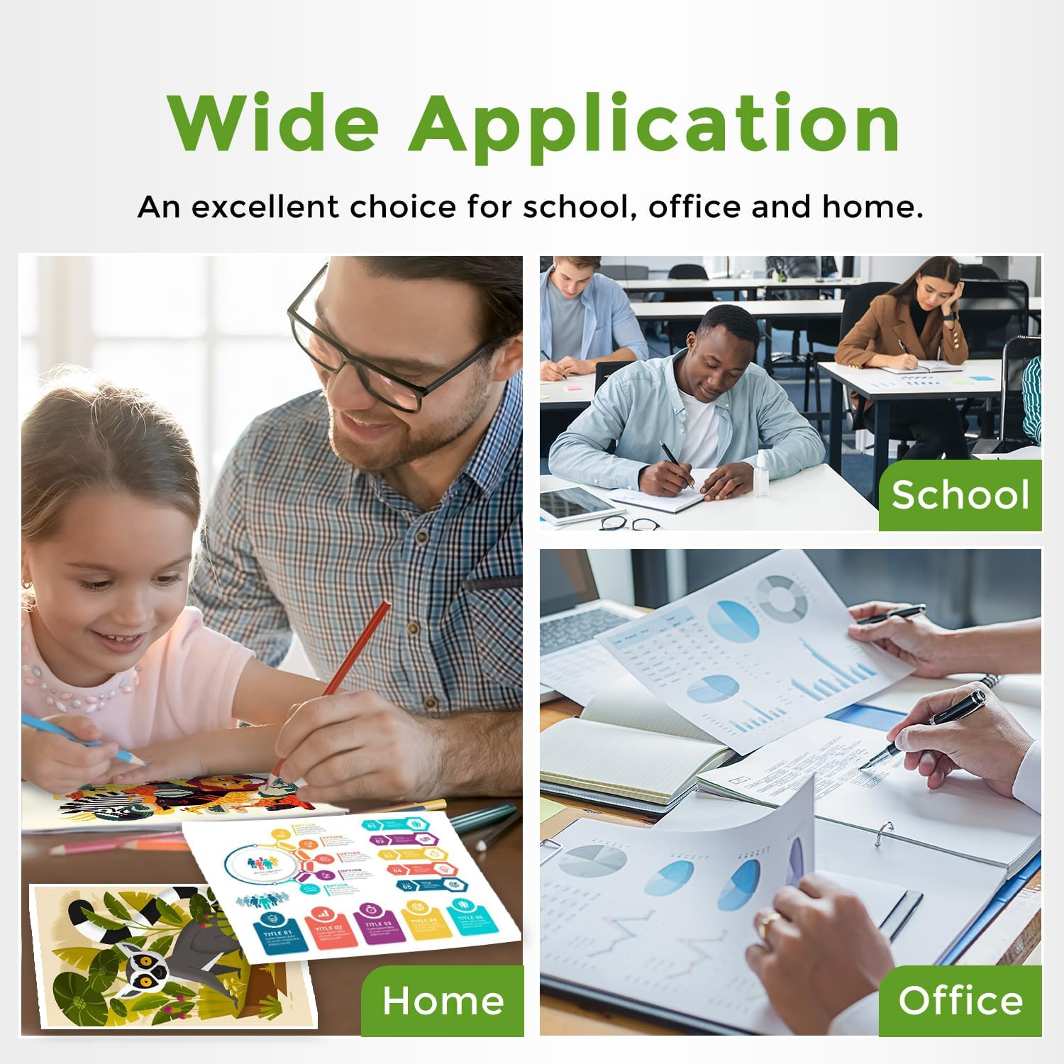 Remanufactured Ink Cartridge Replacement for HP Ink 63 63XL (Black Color Combo,2-Pack) HP63 XL HP63XL Work with 3830 4650 4655 5200 5255 5258 4520 4512 4516 1112 1110 3630 3632 3634 Printer image number 4