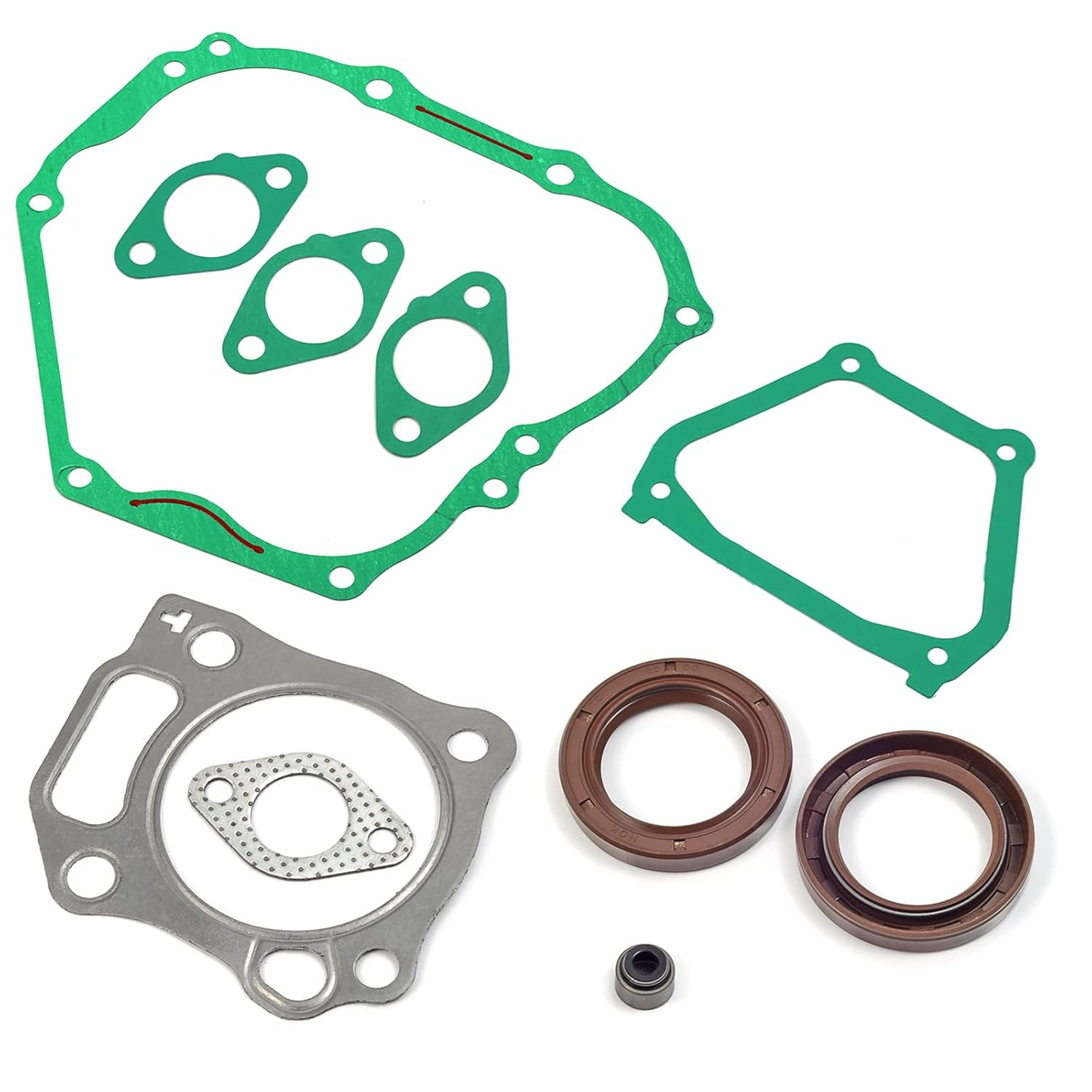 375Cc Engine Gasket Kit & Seals Compatible with Yamaha Gas Golf Cart G21 G22 G23 G27 G28 2001-2009 Pro Hauler 700 1000 YXP700 YXP1000 2004-2006 YDR-A YTF-1 YTF-1A DR2A 2007-2025 JN6-13567-00-00 image number 5