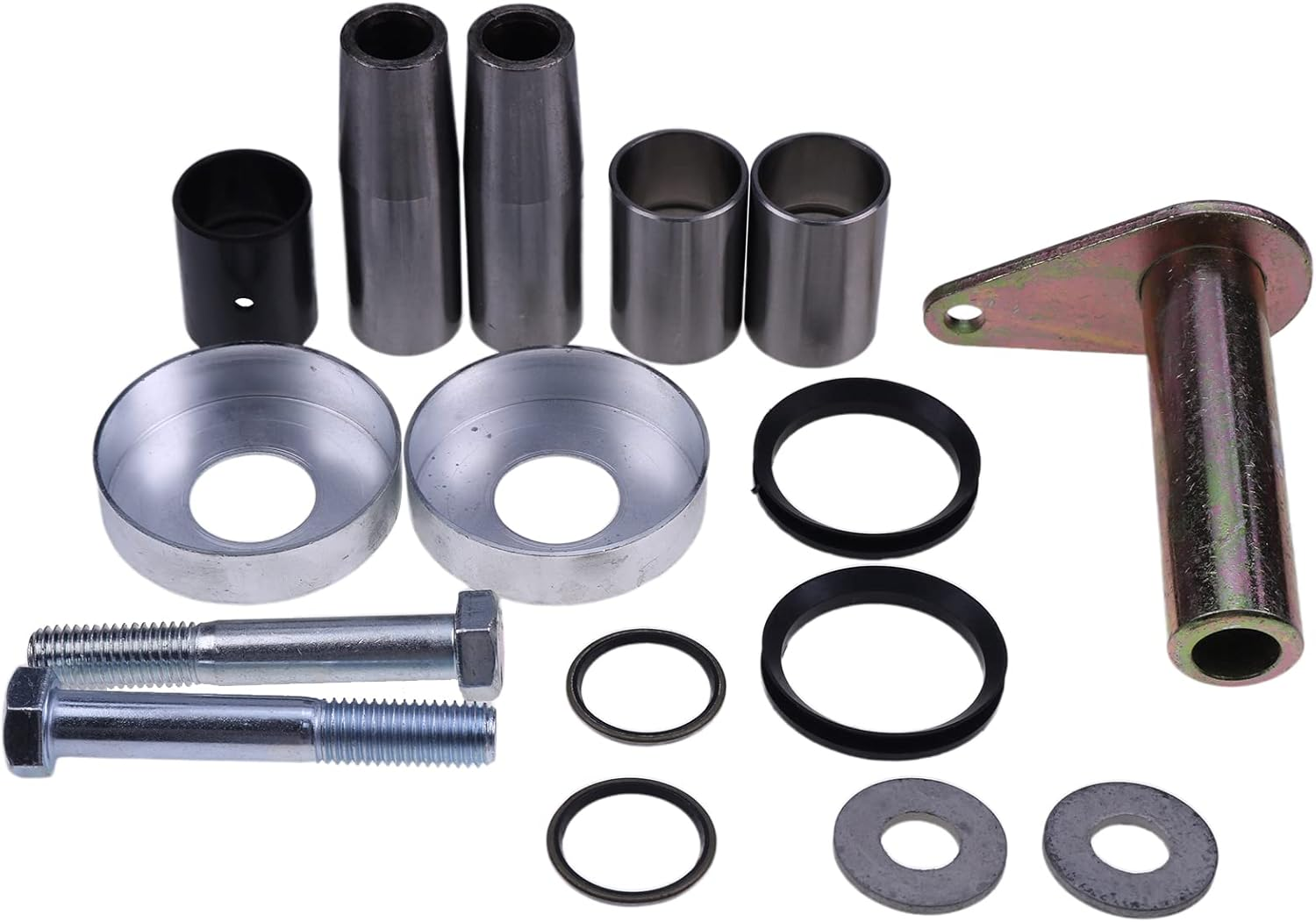 Solarhome 1.25" Tapered Pivot Pin & Wear Bush Seals Cups Rebuild Kit 6732012 6589665 6705223 6651709 6700039 225855 for Bobcat 553 630 632 641 643 645 653 730 731 732 741 742 743 751 753 763 773 7753 image number 3