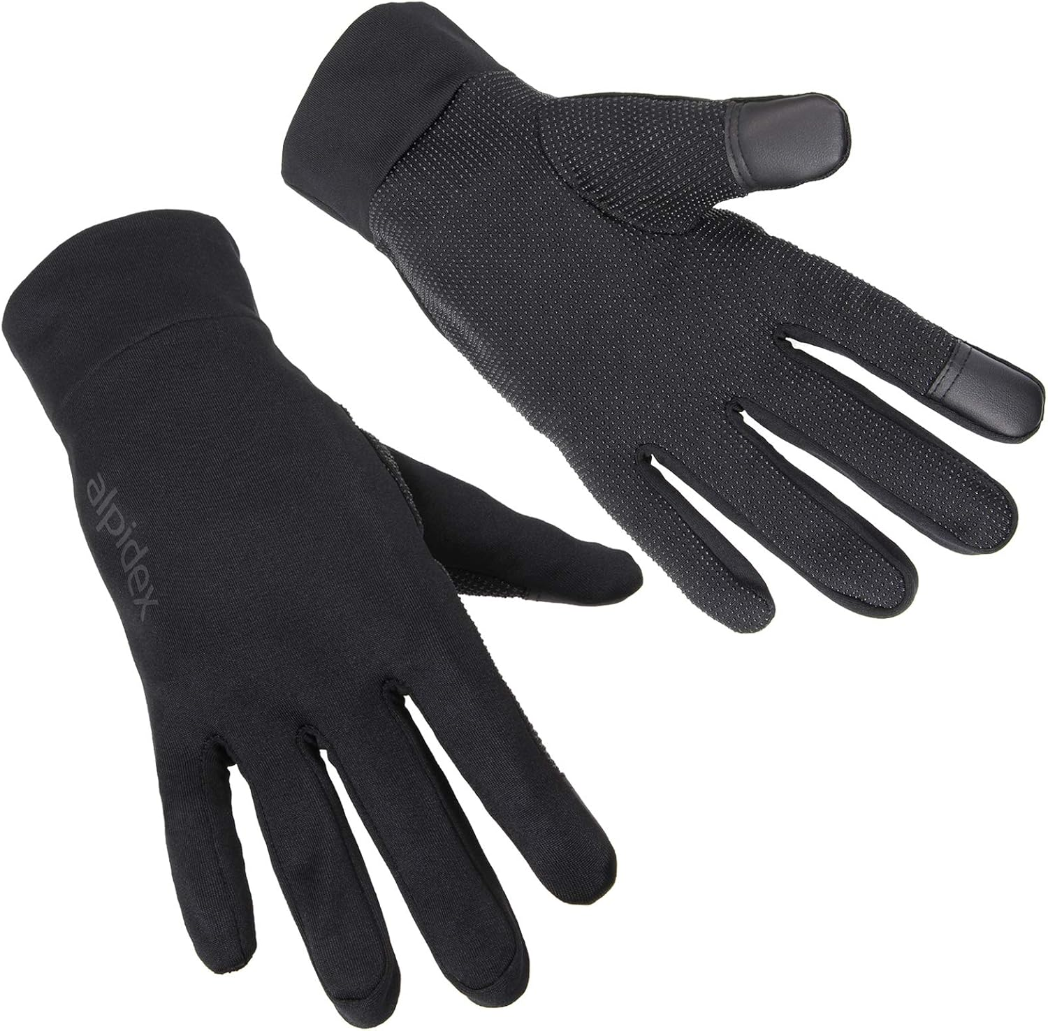 ALPIDEX Lightweight Sports Gloves Men Woman Gloves Touchscreen Running Thin Warm Liner Winter Bike Walking Cycling Biking Sporting Driving anti Slip Glove Liner image number 3