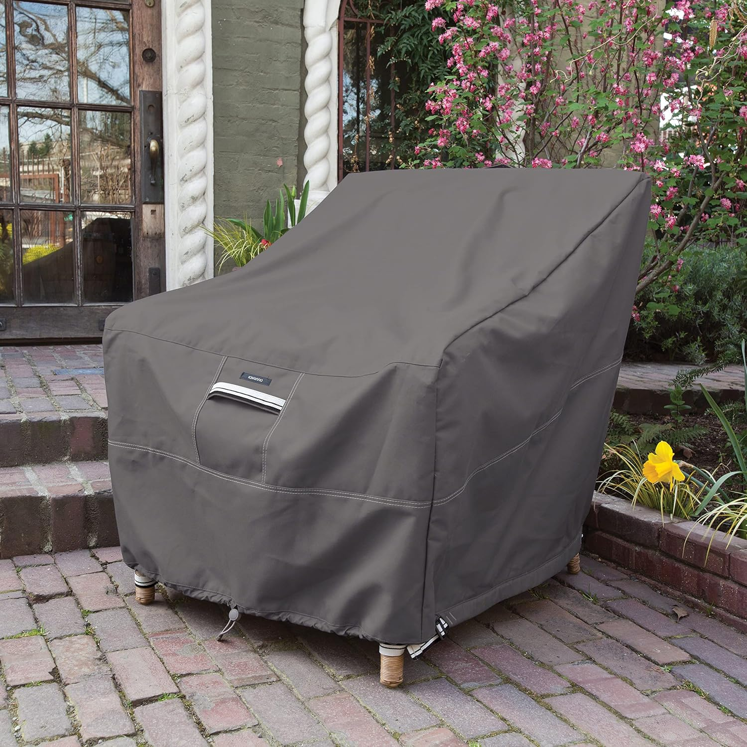 Classic Accessories Ravenna Water-Resistant 38 Inch Patio Lounge Chair Cover, Patio Furniture Covers image number 2