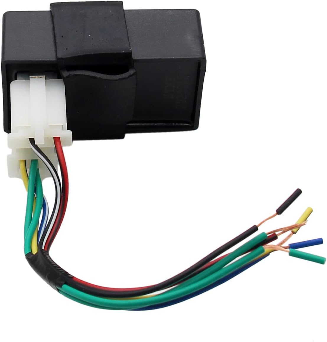 6 Pin AC CDI Box CDI Cable Wire Harness Adapter Connector for GY6 4 Stroke 50Cc 110Cc 125Cc 150Cc 200Cc 250Cc 300Cc Scooter Moped Quad ATV Go Kart Bike Taotao Jonway JCL (AC-CG-S) image number 1