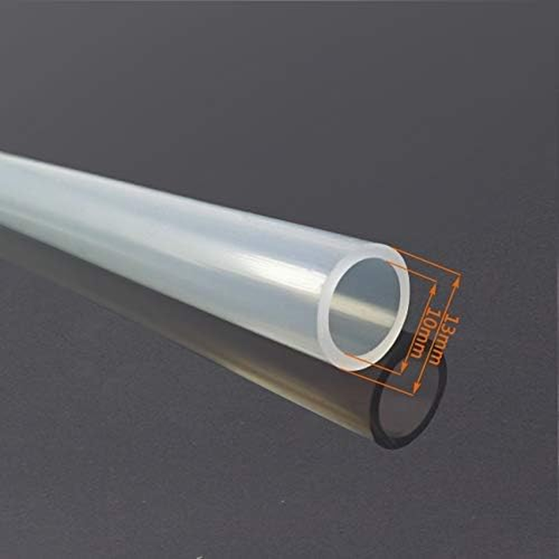 DIGITEN Home Brewing and Winemaking Silicone Tubing, 10Mm(3/8 Inch) ID X 13Mm(1/2 Inch) OD, 10 Ft, High Temp Food Grade Tube, Flexible Hose Pipe with Stainless Worm Gear Hose Clamps image number 2