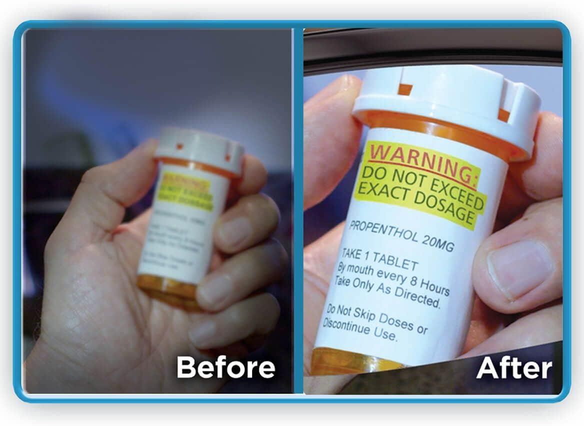 Mighty Sight Magnifying Glass with LED Light & Travel Case - Magnifying Glasses for Close Work - Computer Glasses for Women, Men'S Reading Glasses, Eye Glasses with Work Light - as Seen on TV image number 5