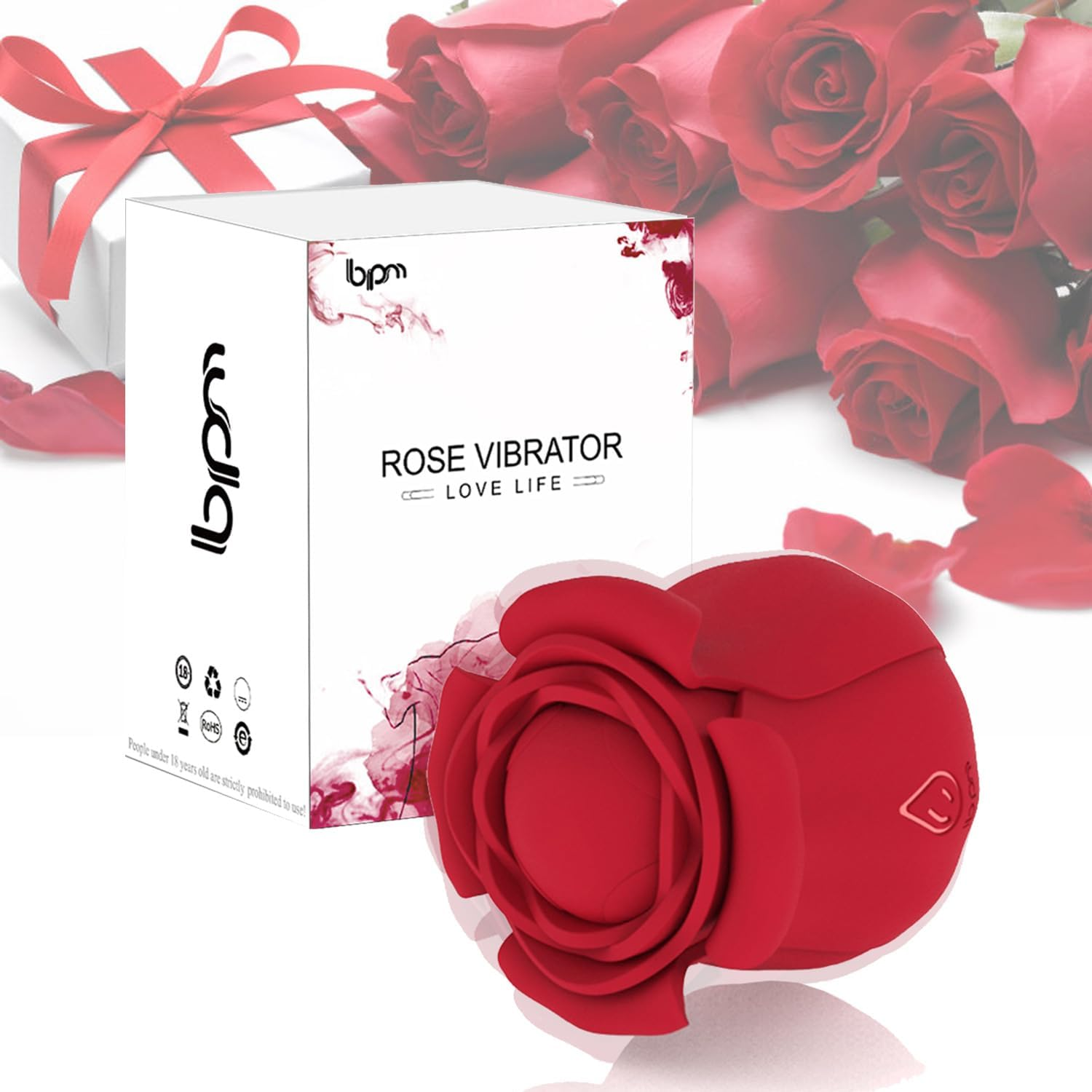 YUKAIONE 2025 Rose-Shaped Female Stimulator, Sexual Wellness Toy for Women, Couples' Pleasure Playmate, Intimate Gift