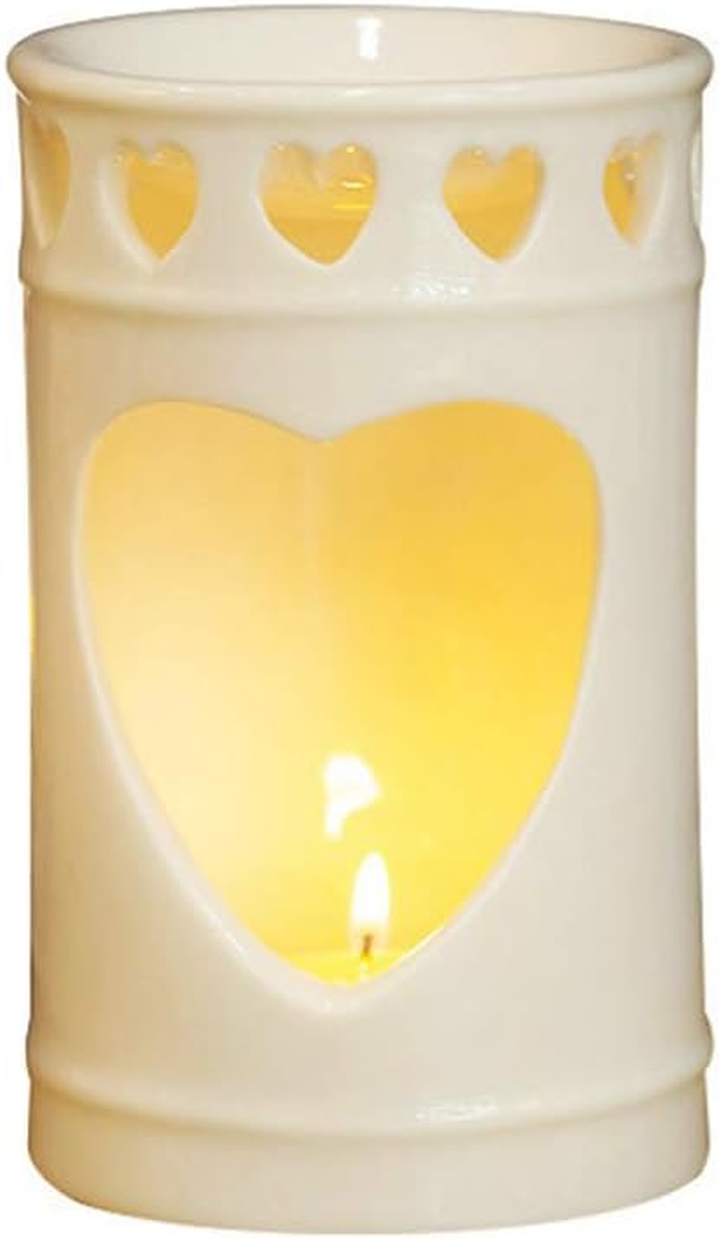 Sculpture Statue Antiques Collectables，Ceramic Tealight Candle Holder Oil Burner, Essential Oil Incense Aroma Diffuser Furnace Home Decoration Romantic image number 3