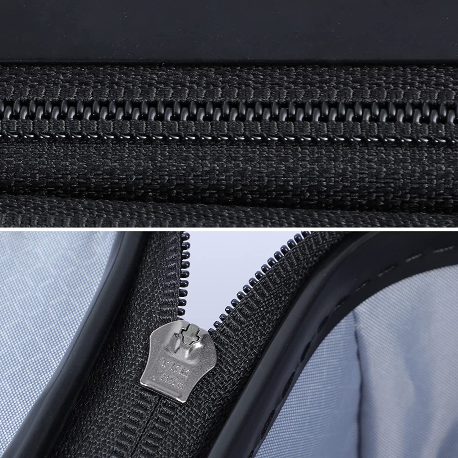 3Pcs (20/24/28) Luggage Set, Hardshell Lightweight Only 20" with Front Pocket, 21.65*15.35*7.87" Fits Overhead Cabin, 24" (26*17.7*10.2") and 28" (19.68*11.81*29.92") Checked Luggage, Green - Dark Green image number 2