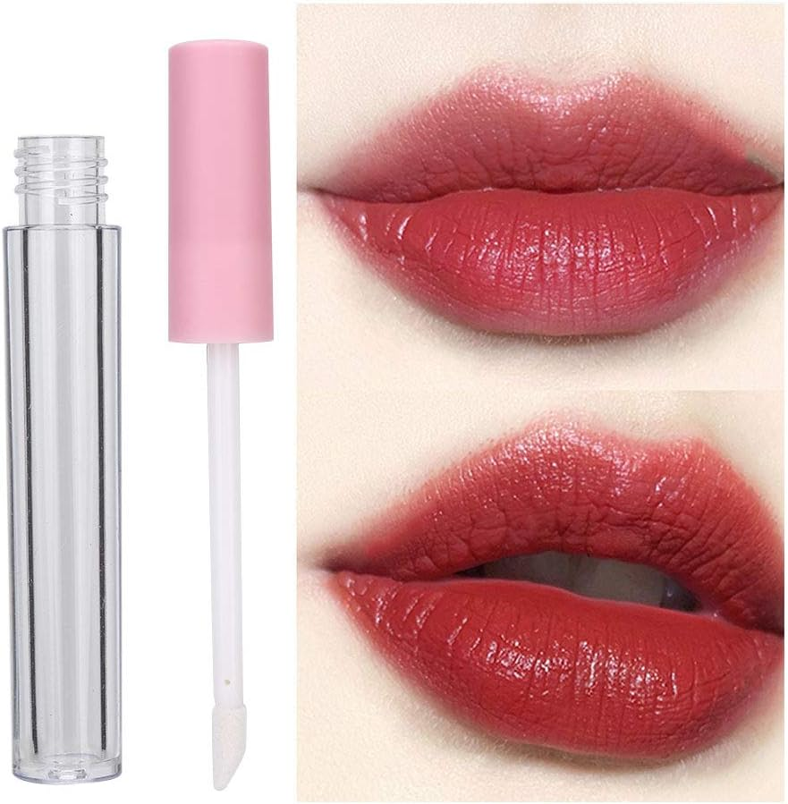 Lip Gloss Tube Empty Bottle Container,10 2.5Ml High-Grade Refillable round Lip Glaze Bottles Black Pink Lip Gloss Bottles DIY Empty Lip Balm Tube Container Makeup Tool for Lip Samples Travel (#2) image number 2