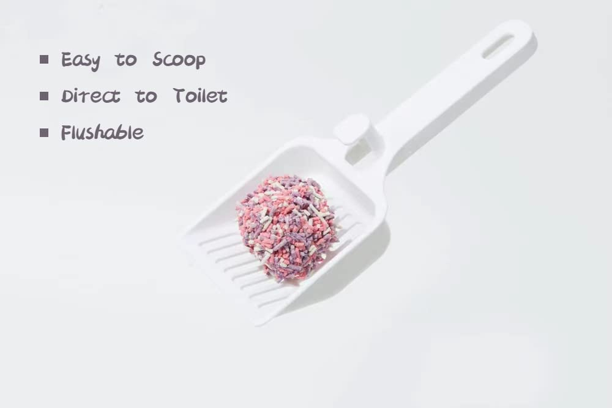 Tofu Cat Litter | Mixed Berry Smoothie | 5.4 KG 12L | Flushable - Direct to Toilet | Natural and Biodegradable | Quick Clumping and Low Track | Strong Deodorizer with Maximum Water Solubility | image number 5