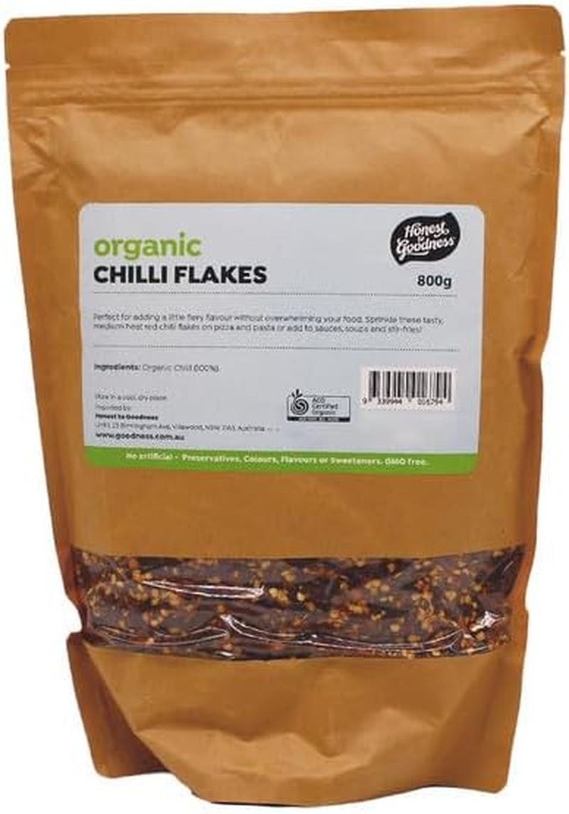 Honest to Goodness - Organic Chilli Flakes 800G
