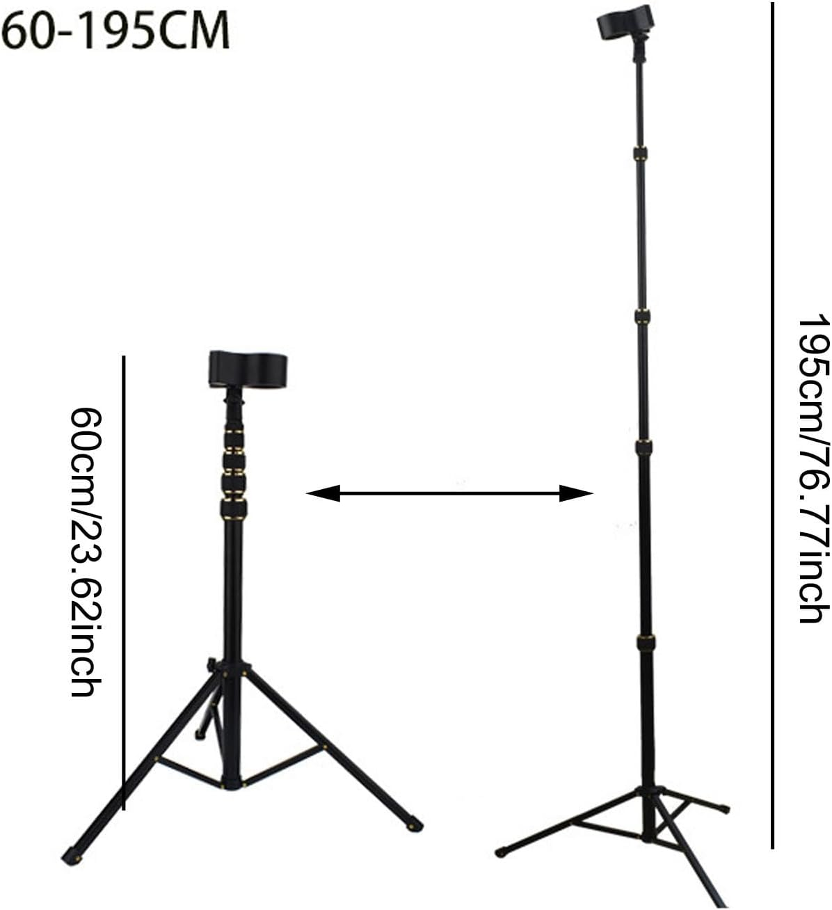 Blow Dryer Holder Stand Adjustable Tripod for Bathroom and Home Use