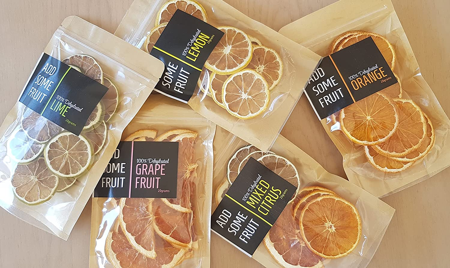 ADD SOME FRUIT - 100% DEHYDRATED LIME - 20G Pouch